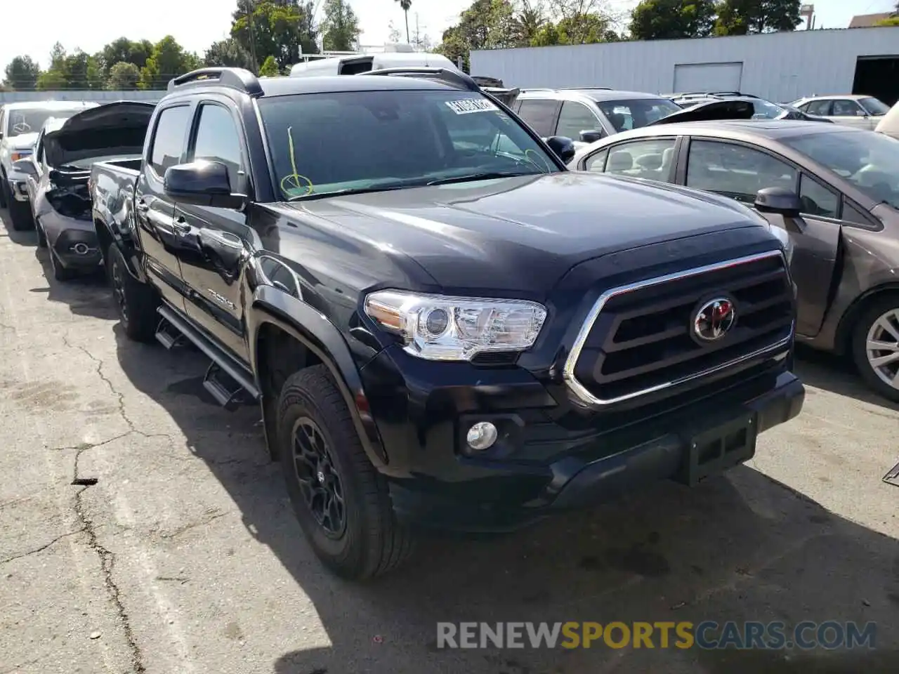 1 Photograph of a damaged car 3TMBZ5DN6MM031788 TOYOTA TACOMA 2021