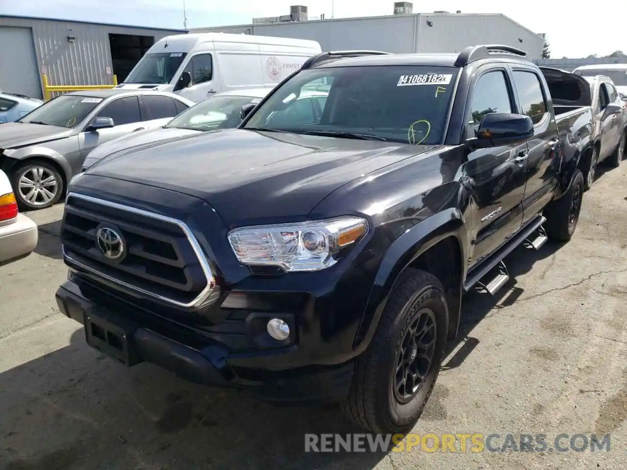 2 Photograph of a damaged car 3TMBZ5DN6MM031788 TOYOTA TACOMA 2021