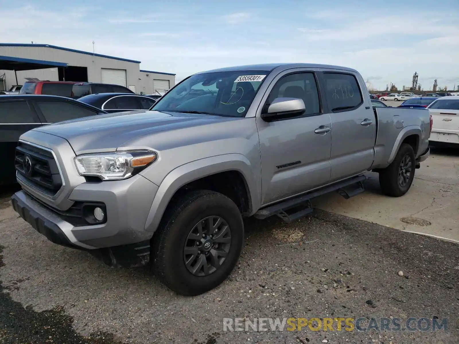 2 Photograph of a damaged car 3TMBZ5DN7MM028950 TOYOTA TACOMA 2021