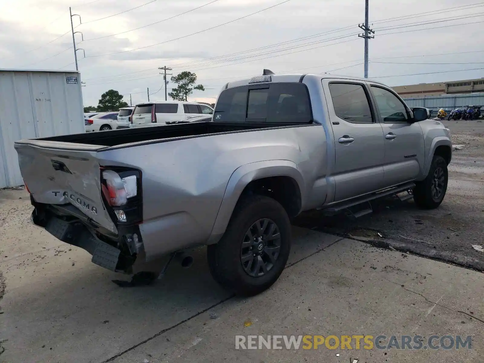 4 Photograph of a damaged car 3TMBZ5DN7MM028950 TOYOTA TACOMA 2021