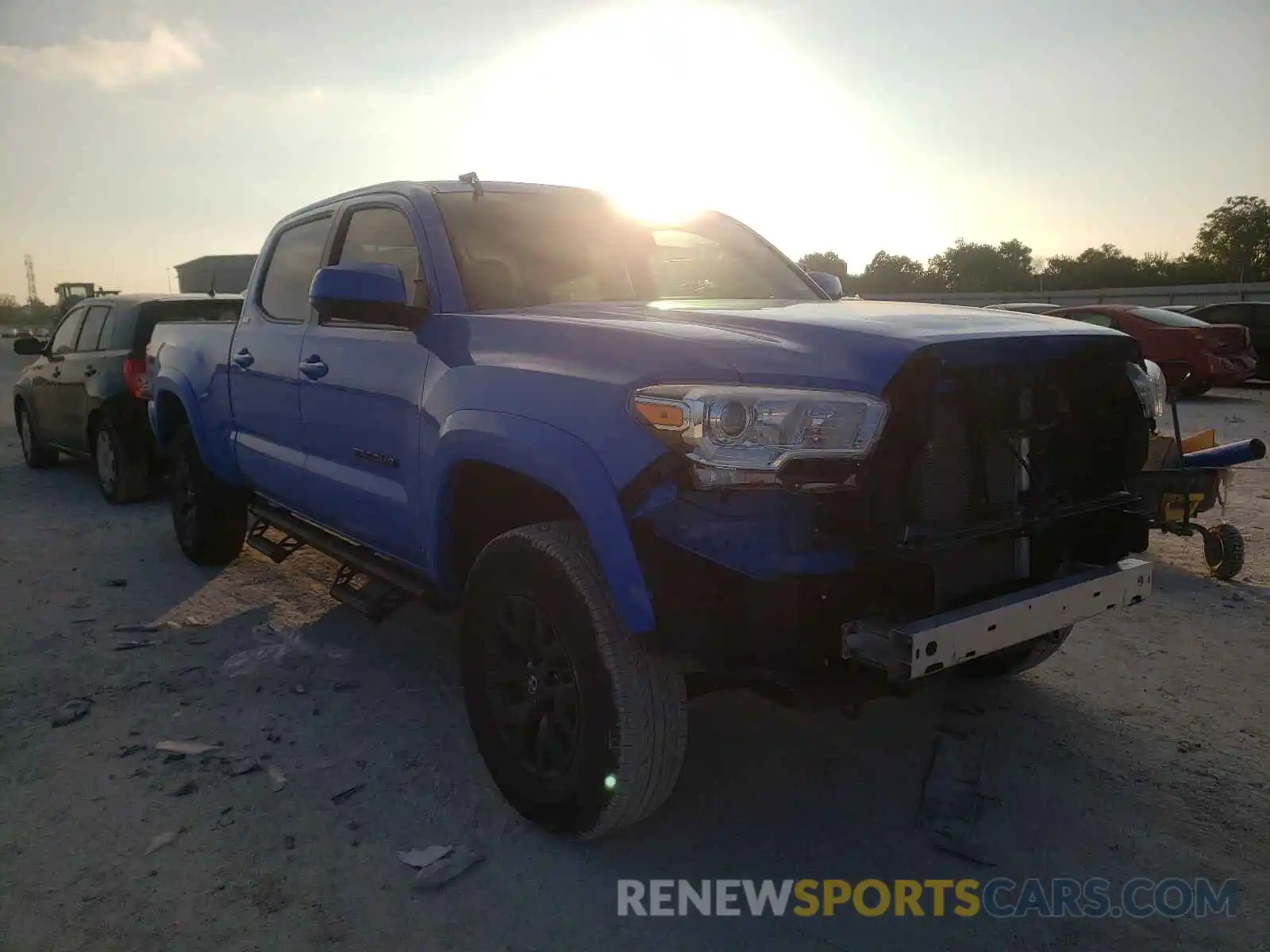 1 Photograph of a damaged car 3TMBZ5DN7MM028995 TOYOTA TACOMA 2021