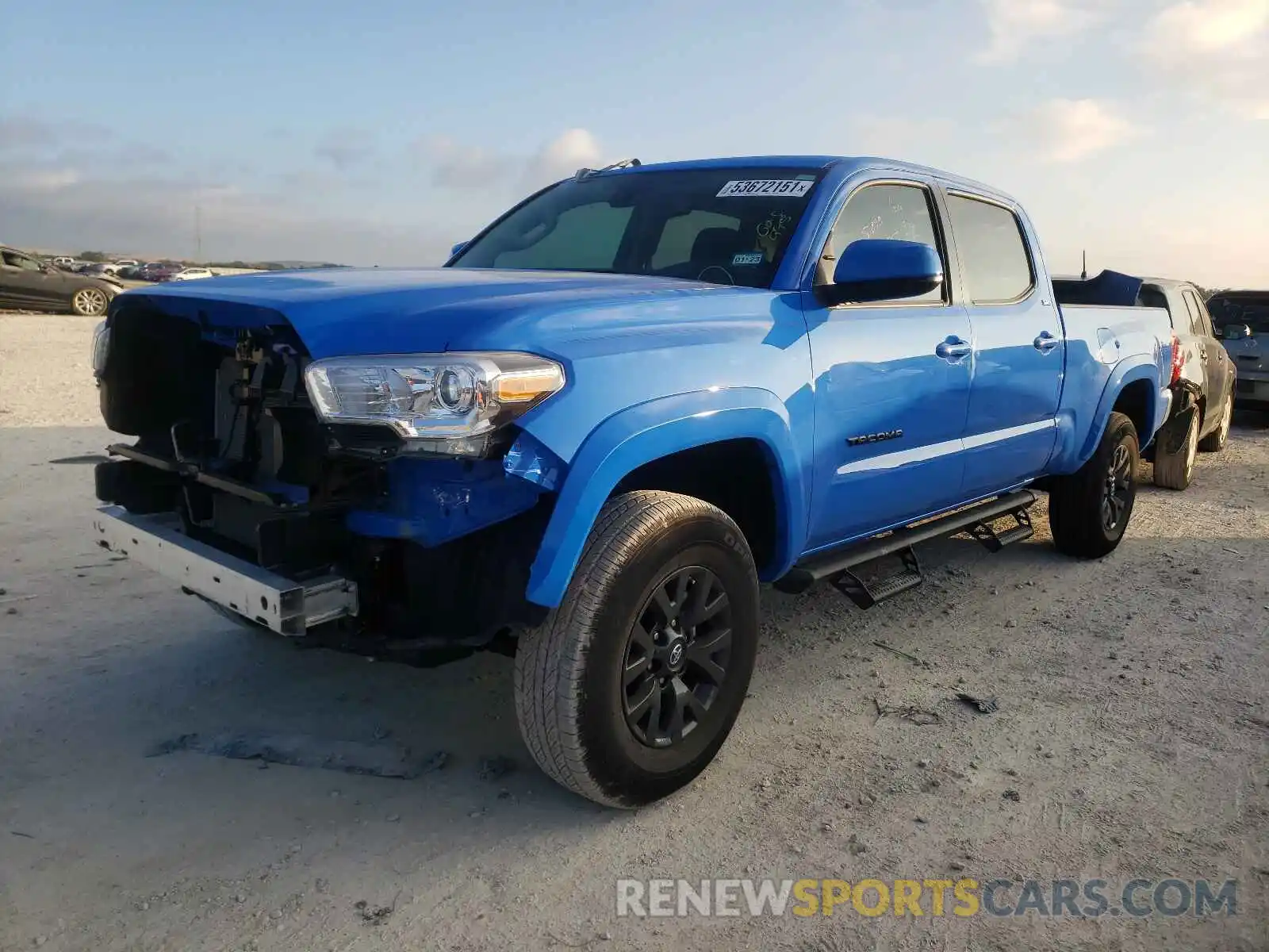 2 Photograph of a damaged car 3TMBZ5DN7MM028995 TOYOTA TACOMA 2021