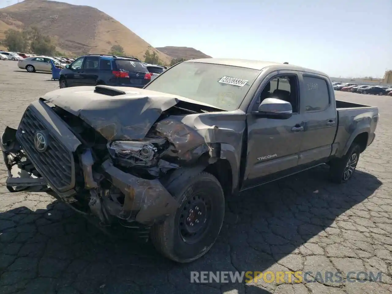 2 Photograph of a damaged car 3TMBZ5DN8MM028116 TOYOTA TACOMA 2021