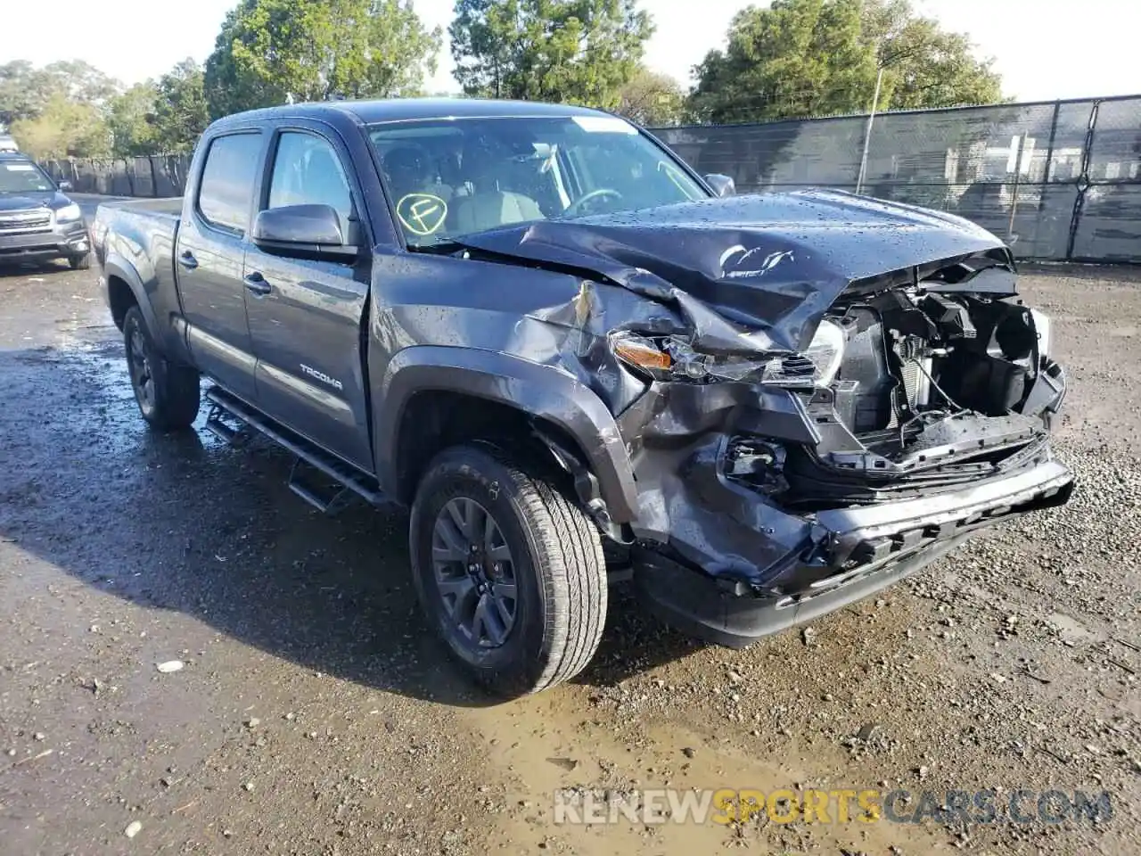 1 Photograph of a damaged car 3TMBZ5DN8MM029170 TOYOTA TACOMA 2021