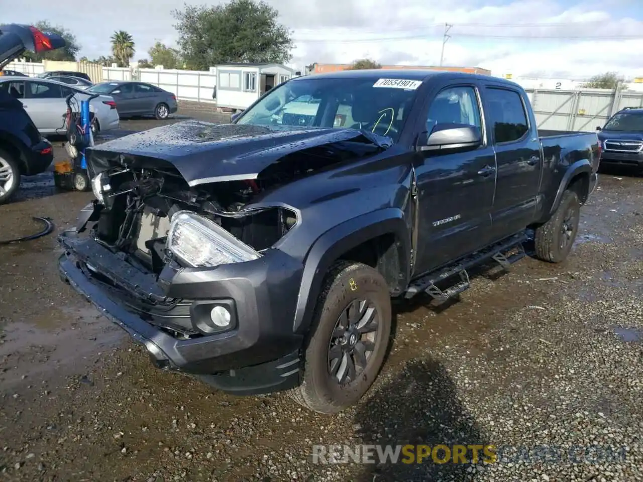 2 Photograph of a damaged car 3TMBZ5DN8MM029170 TOYOTA TACOMA 2021