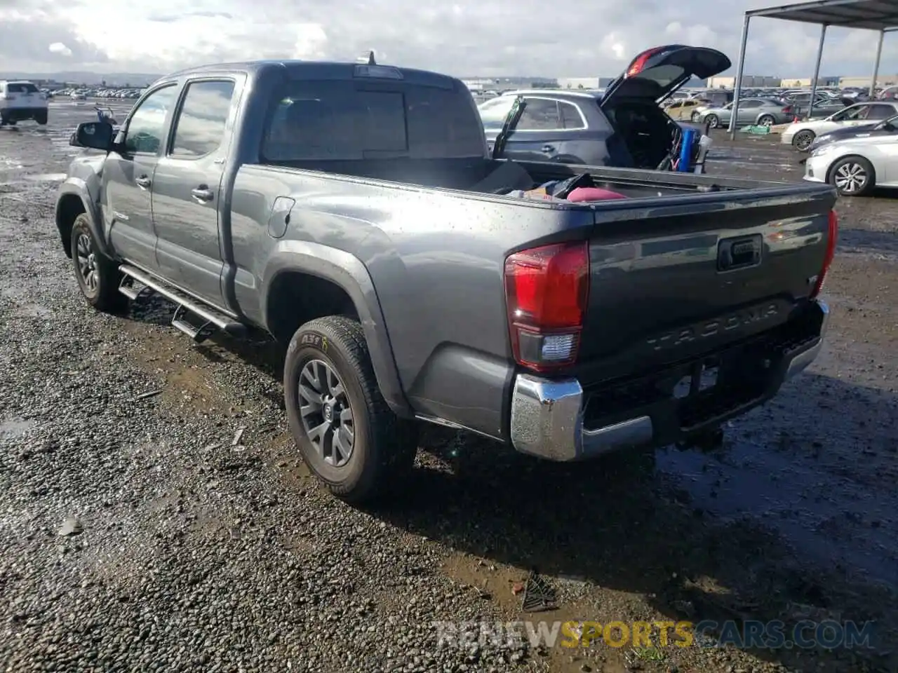 3 Photograph of a damaged car 3TMBZ5DN8MM029170 TOYOTA TACOMA 2021