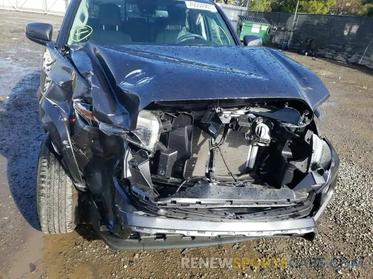 7 Photograph of a damaged car 3TMBZ5DN8MM029170 TOYOTA TACOMA 2021