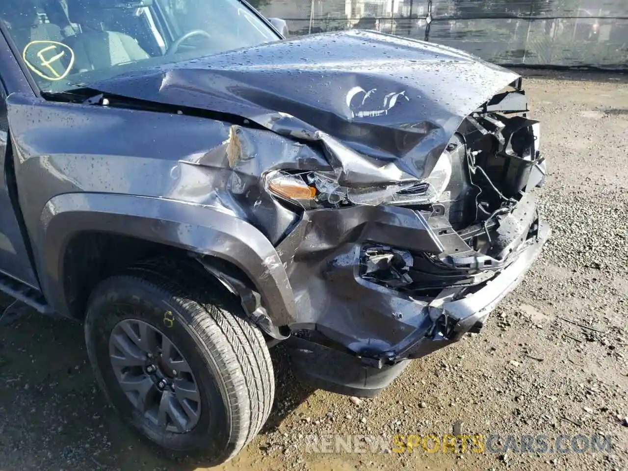 9 Photograph of a damaged car 3TMBZ5DN8MM029170 TOYOTA TACOMA 2021