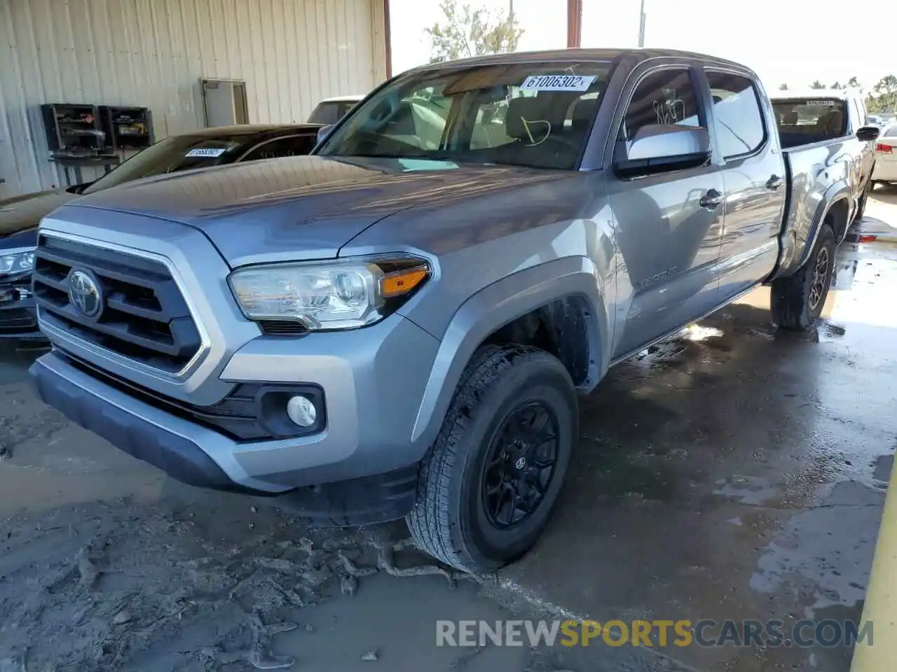 2 Photograph of a damaged car 3TMBZ5DN8MM030741 TOYOTA TACOMA 2021