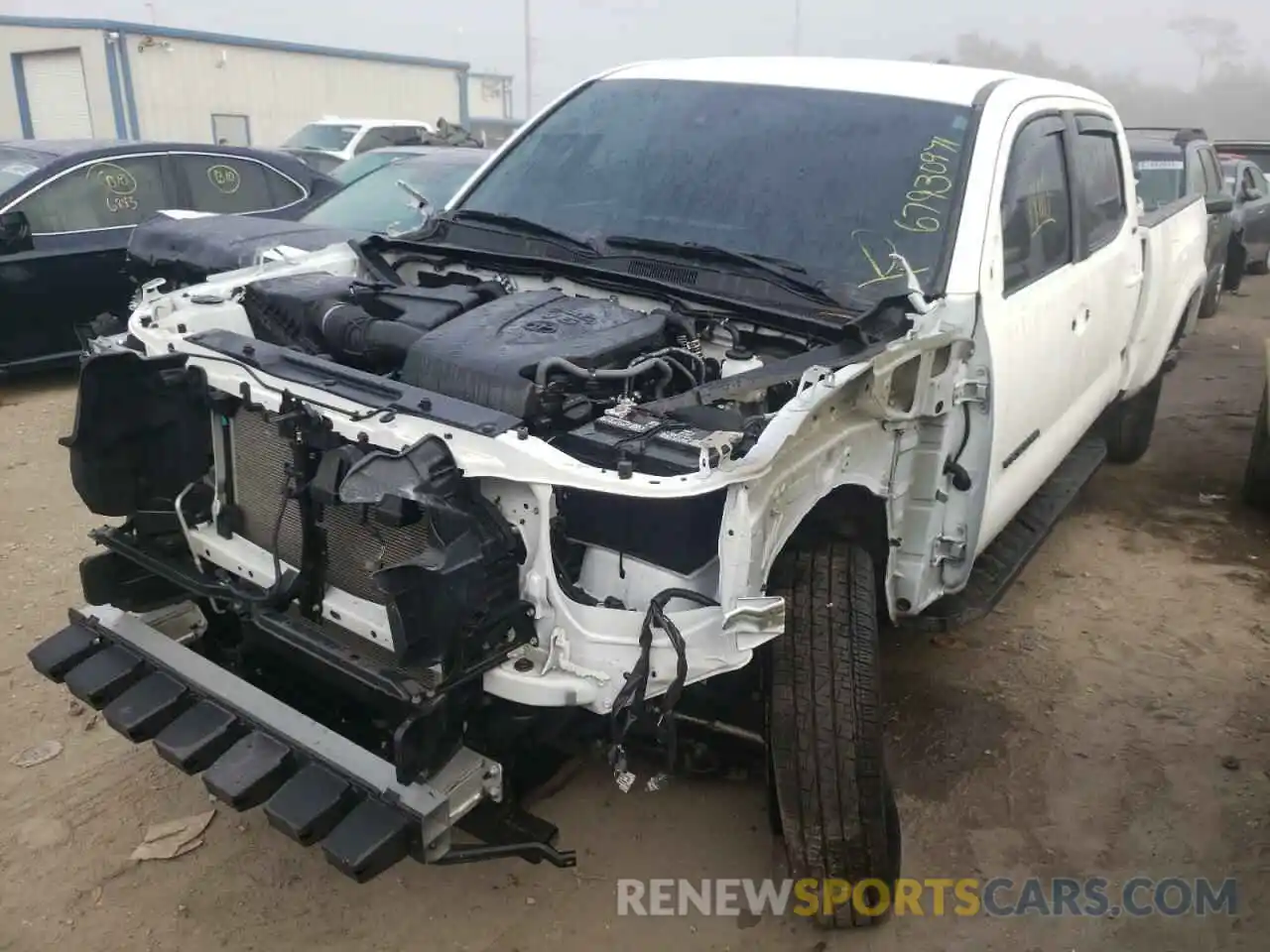 2 Photograph of a damaged car 3TMBZ5DN8MM031131 TOYOTA TACOMA 2021