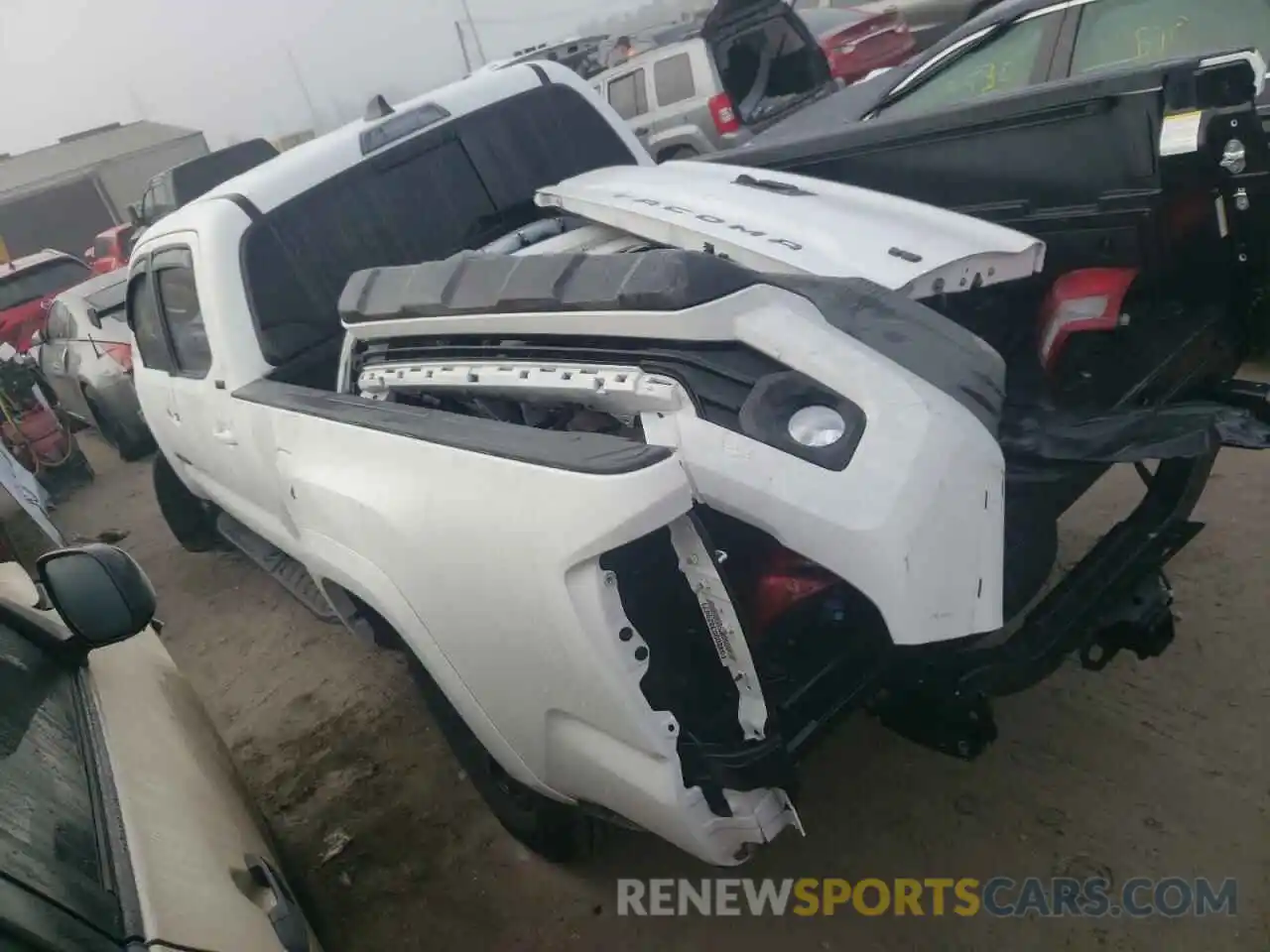 3 Photograph of a damaged car 3TMBZ5DN8MM031131 TOYOTA TACOMA 2021