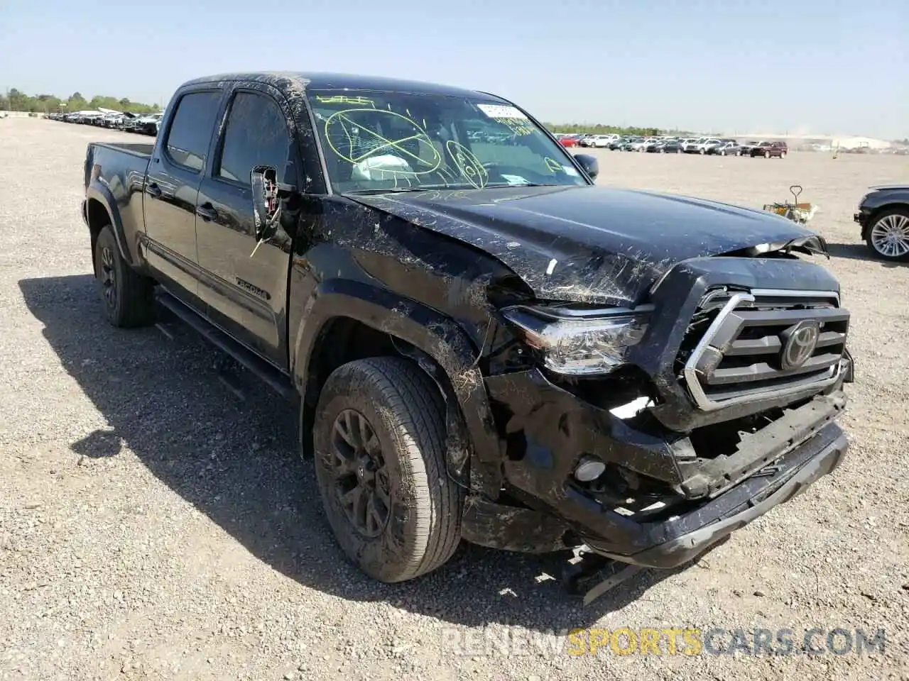 1 Photograph of a damaged car 3TMBZ5DN8MM031209 TOYOTA TACOMA 2021