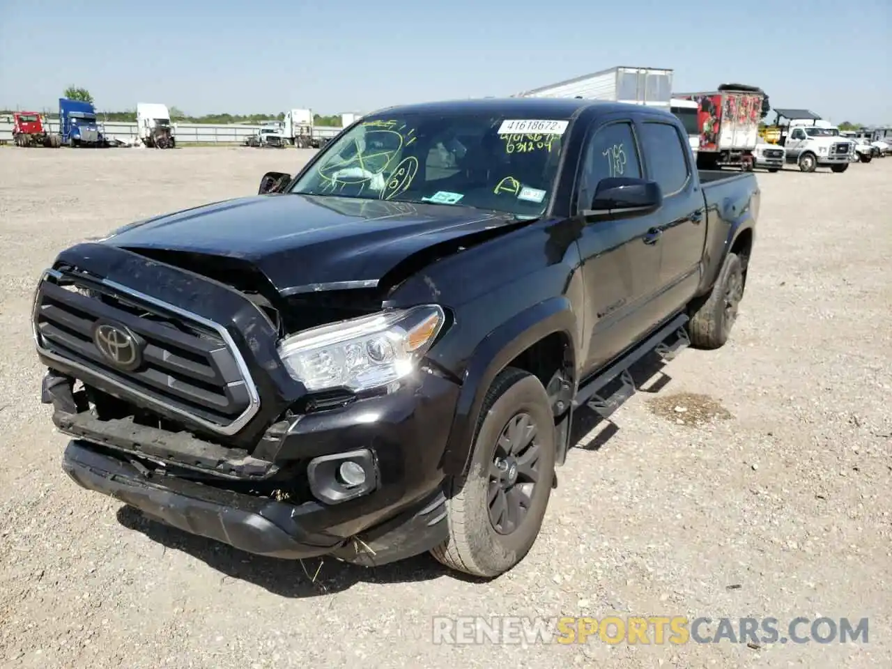 2 Photograph of a damaged car 3TMBZ5DN8MM031209 TOYOTA TACOMA 2021