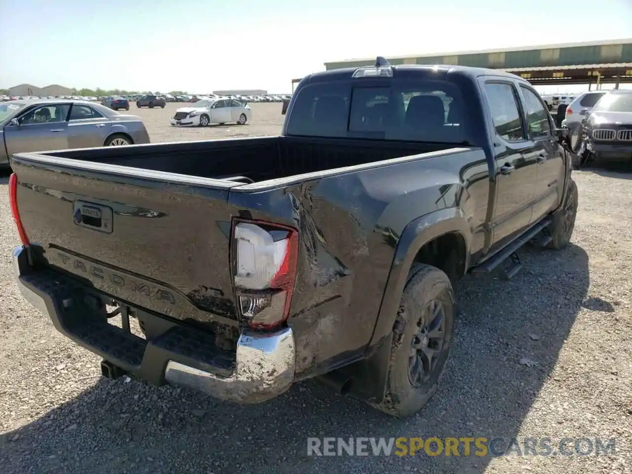 4 Photograph of a damaged car 3TMBZ5DN8MM031209 TOYOTA TACOMA 2021