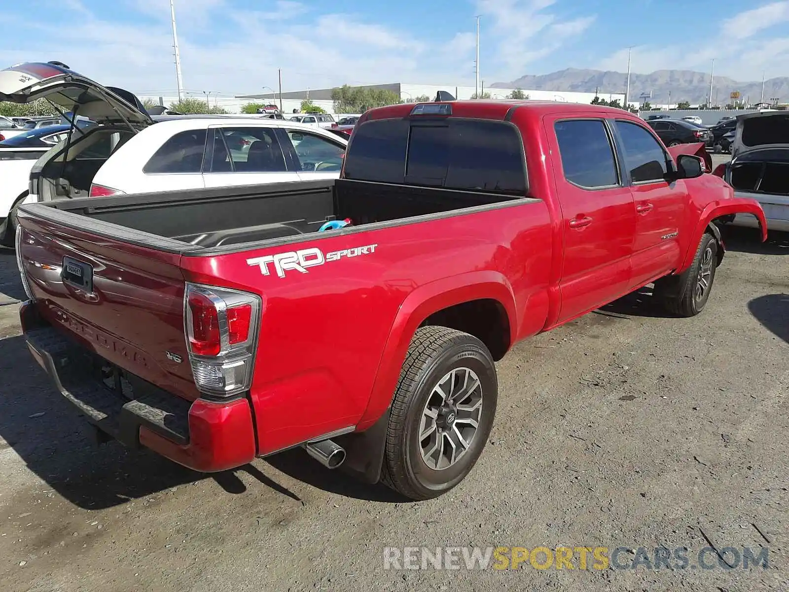 4 Photograph of a damaged car 3TMBZ5DN9MM029579 TOYOTA TACOMA 2021