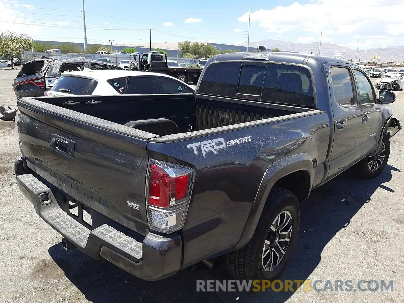 4 Photograph of a damaged car 3TMBZ5DN9MM029811 TOYOTA TACOMA 2021