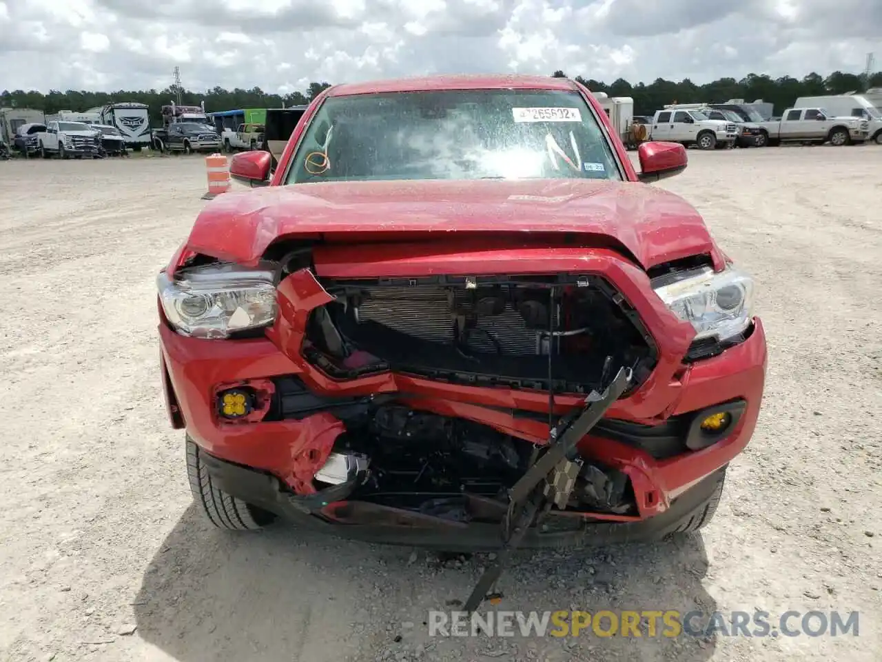 9 Photograph of a damaged car 3TMBZ5DNXMM031177 TOYOTA TACOMA 2021