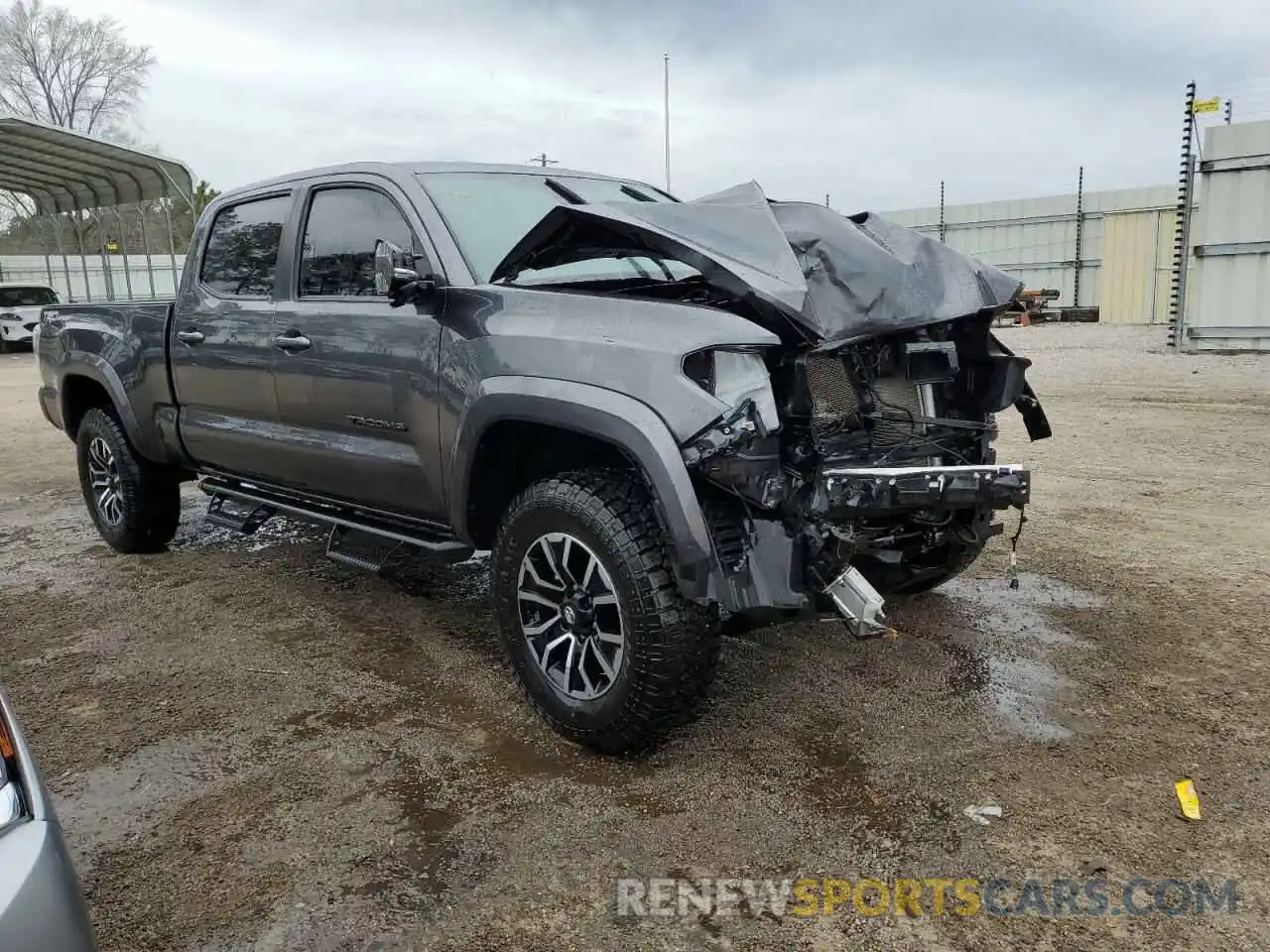 4 Фотография поврежденного автомобиля 3TMBZ5DNXMM032118 TOYOTA TACOMA 2021