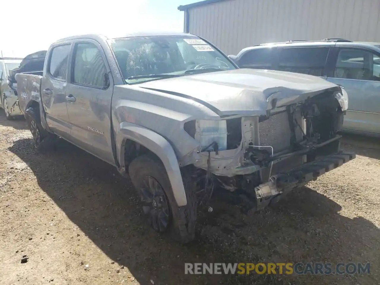 1 Photograph of a damaged car 3TMC25AN0MM401285 TOYOTA TACOMA 2021