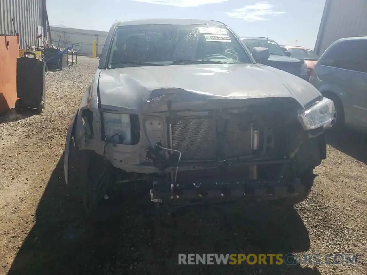 9 Photograph of a damaged car 3TMC25AN0MM401285 TOYOTA TACOMA 2021