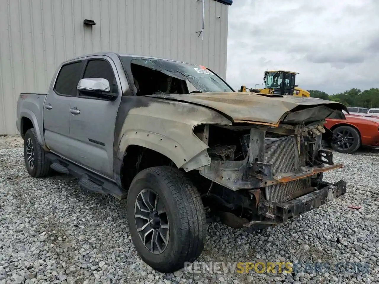 1 Photograph of a damaged car 3TMCZ5AN0MM370071 TOYOTA TACOMA 2021