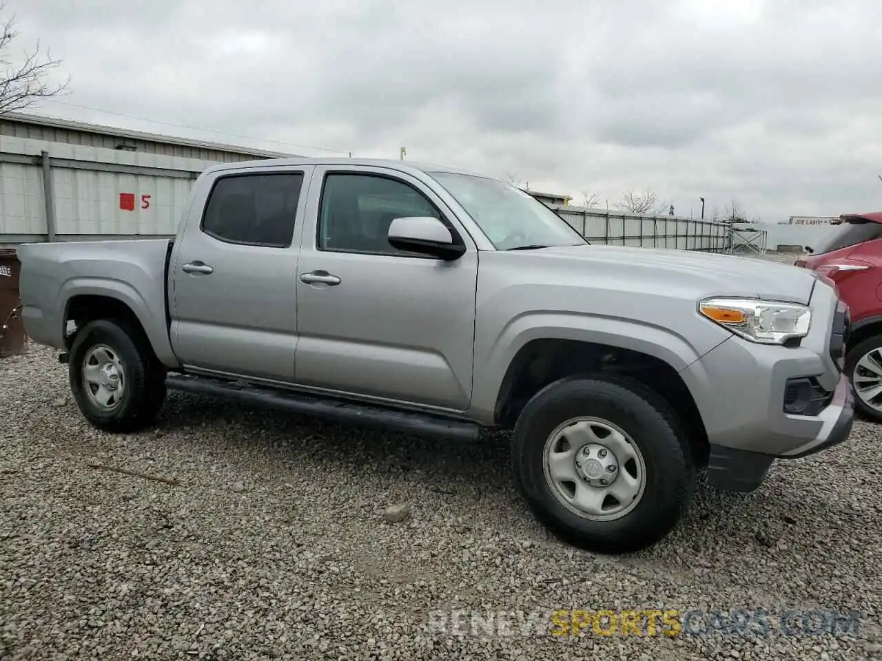 4 Фотография поврежденного автомобиля 3TMCZ5AN0MM376663 TOYOTA TACOMA 2021