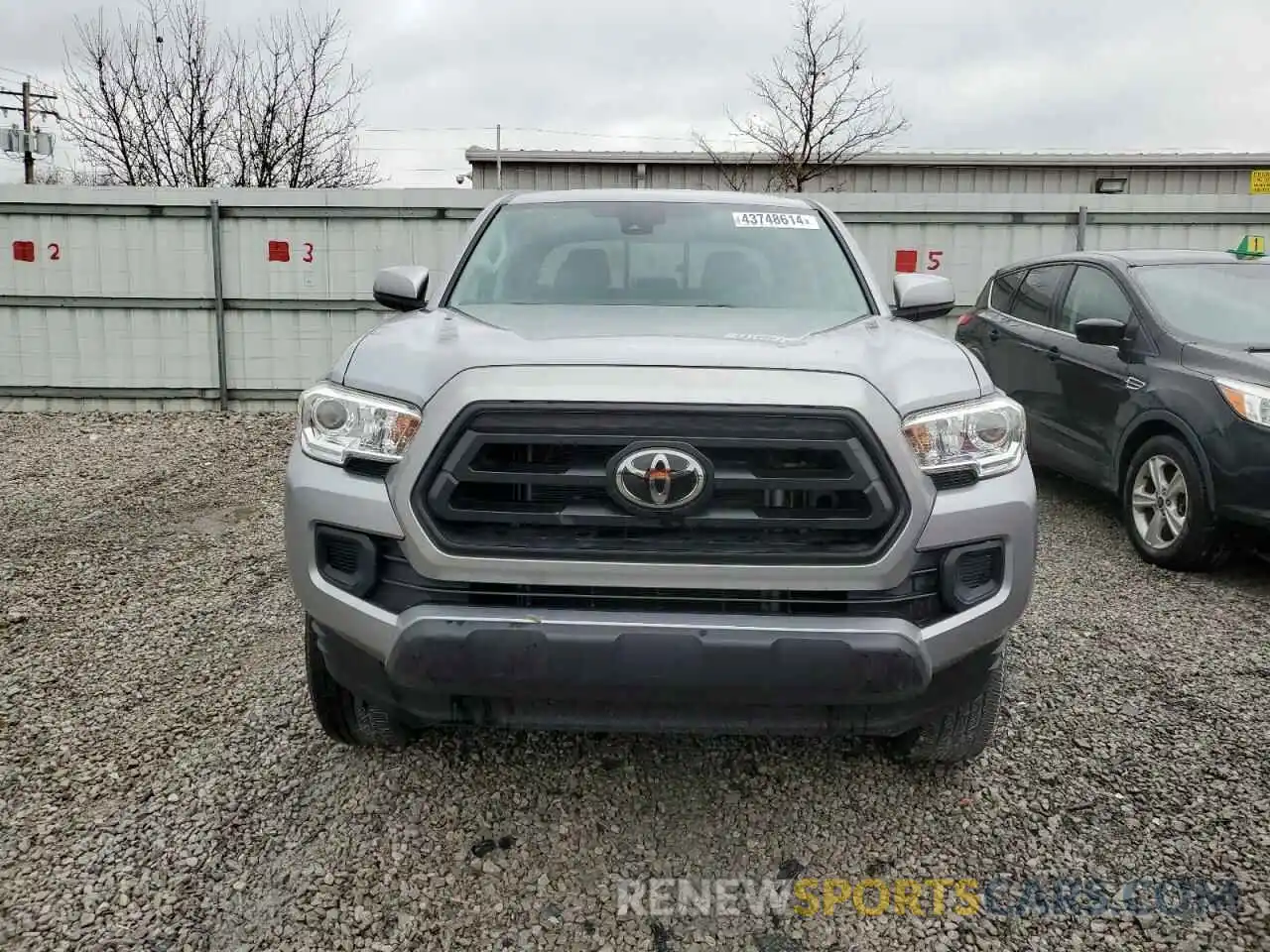 5 Фотография поврежденного автомобиля 3TMCZ5AN0MM376663 TOYOTA TACOMA 2021