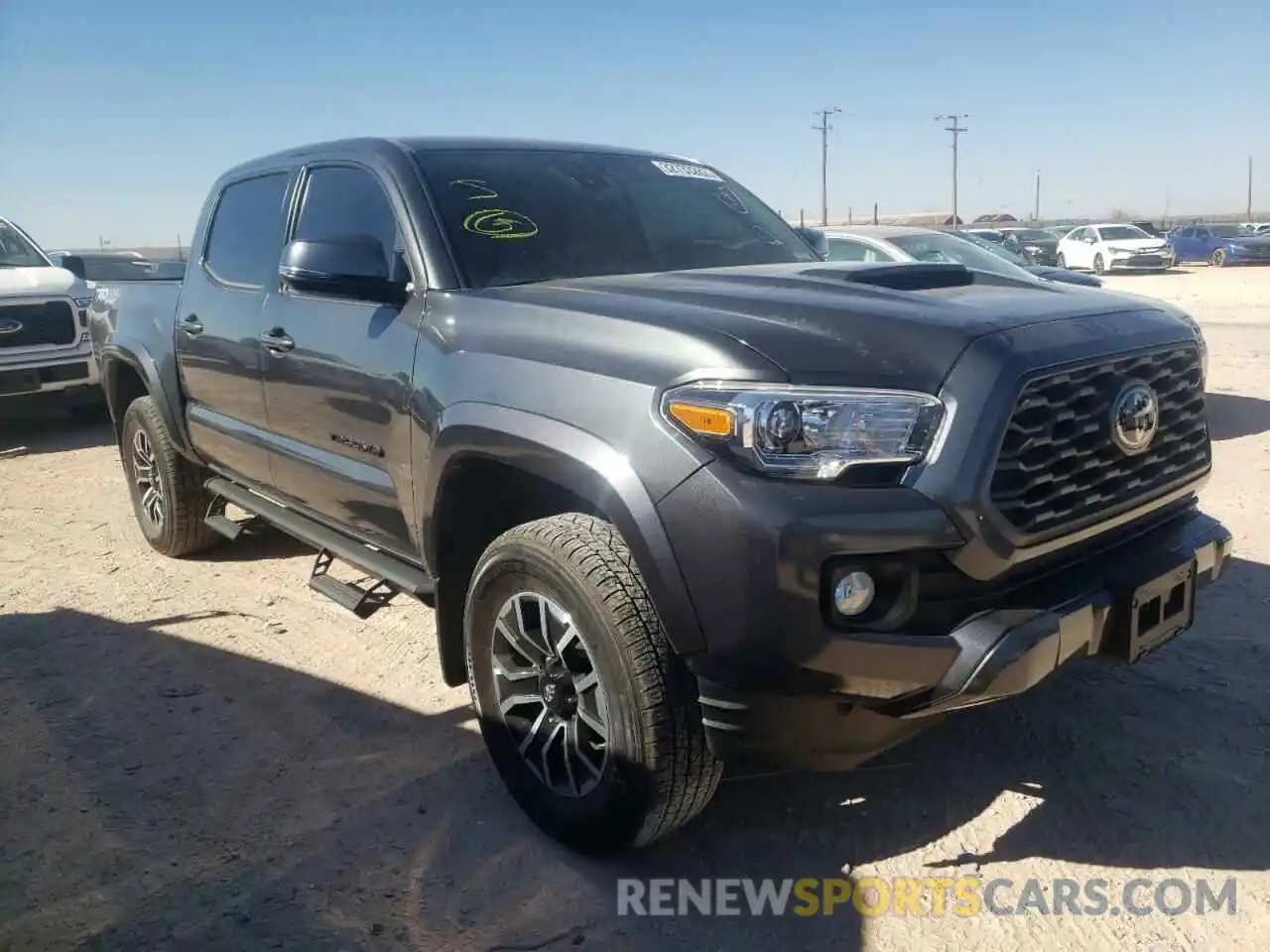 1 Photograph of a damaged car 3TMCZ5AN0MM377280 TOYOTA TACOMA 2021