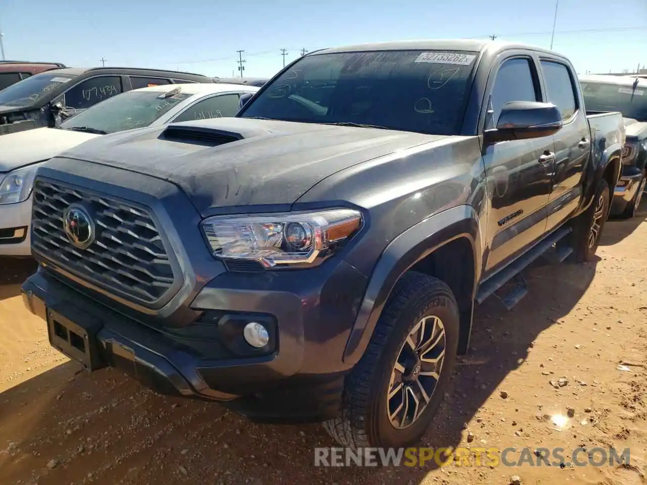 2 Photograph of a damaged car 3TMCZ5AN0MM377280 TOYOTA TACOMA 2021