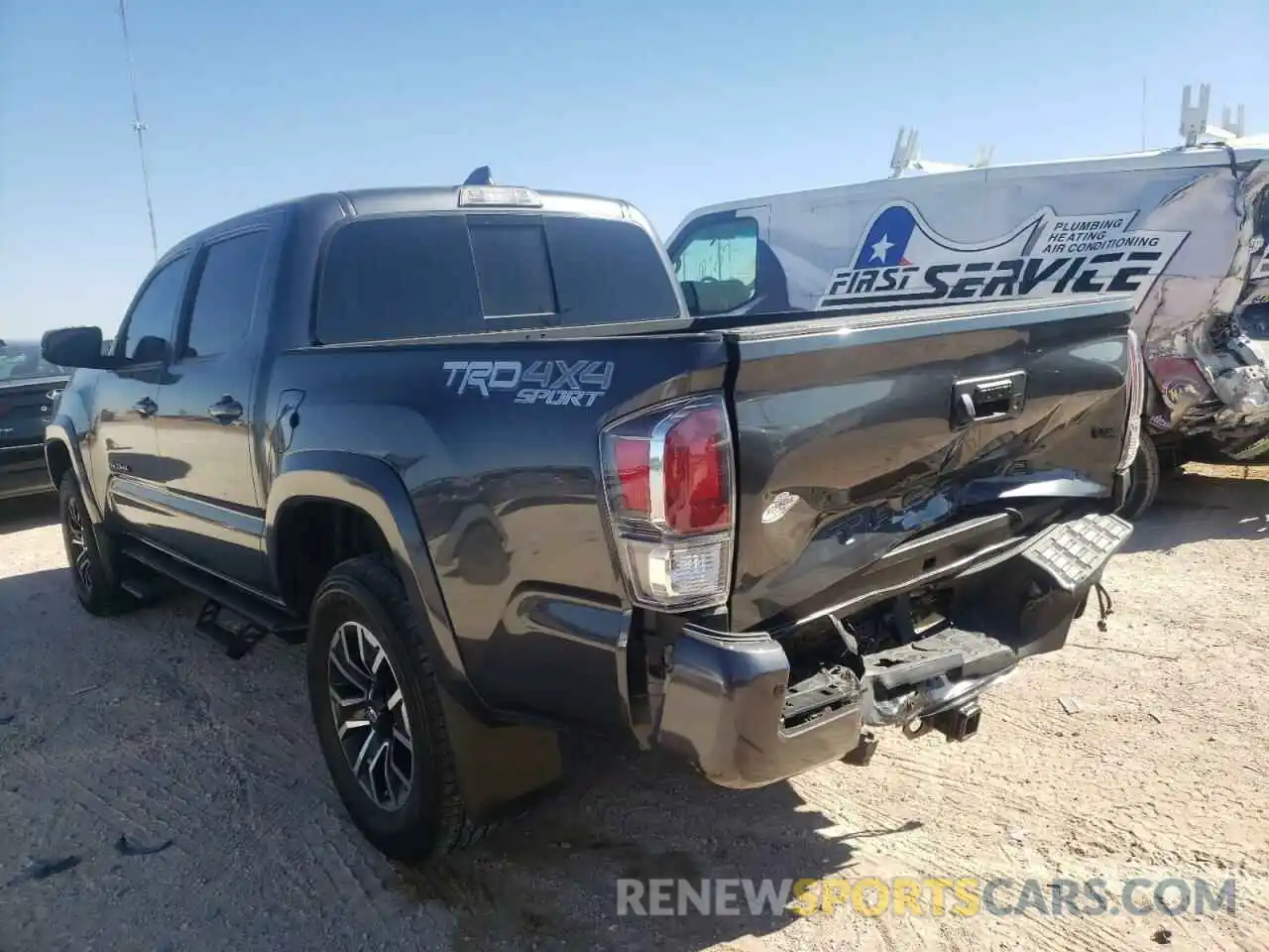 3 Photograph of a damaged car 3TMCZ5AN0MM377280 TOYOTA TACOMA 2021