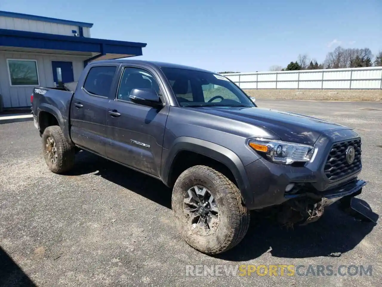 1 Photograph of a damaged car 3TMCZ5AN0MM377828 TOYOTA TACOMA 2021