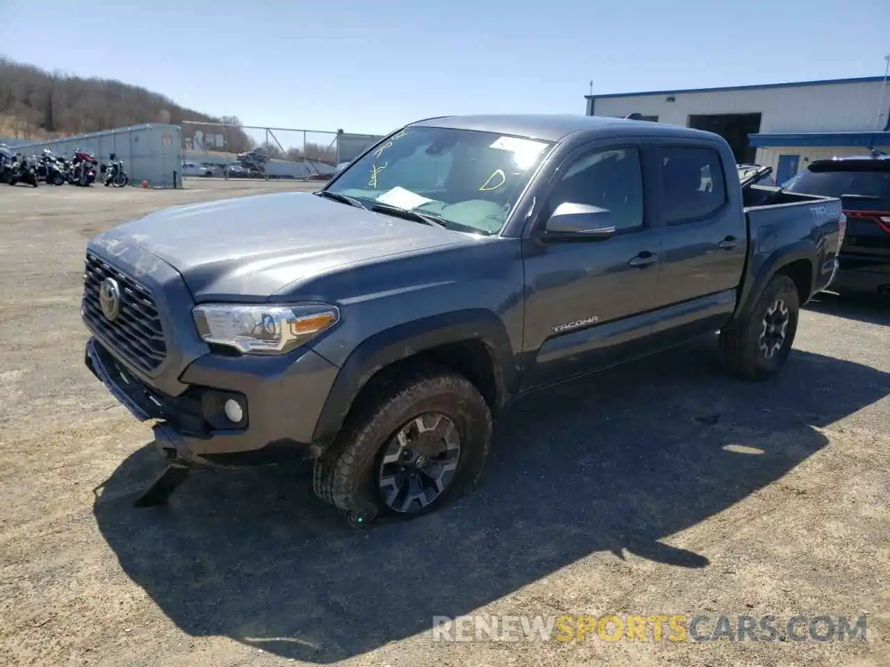 2 Photograph of a damaged car 3TMCZ5AN0MM377828 TOYOTA TACOMA 2021