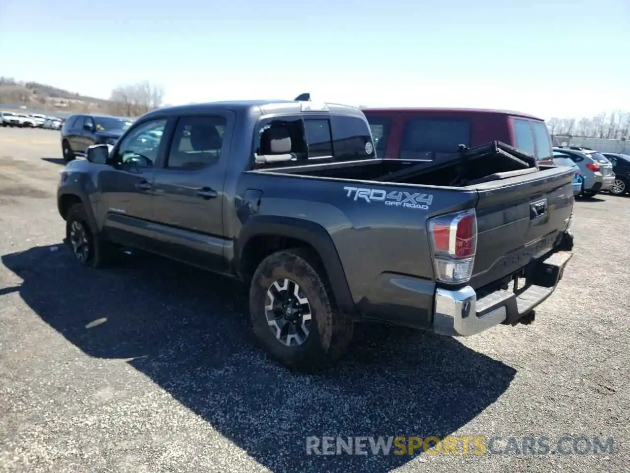 3 Photograph of a damaged car 3TMCZ5AN0MM377828 TOYOTA TACOMA 2021