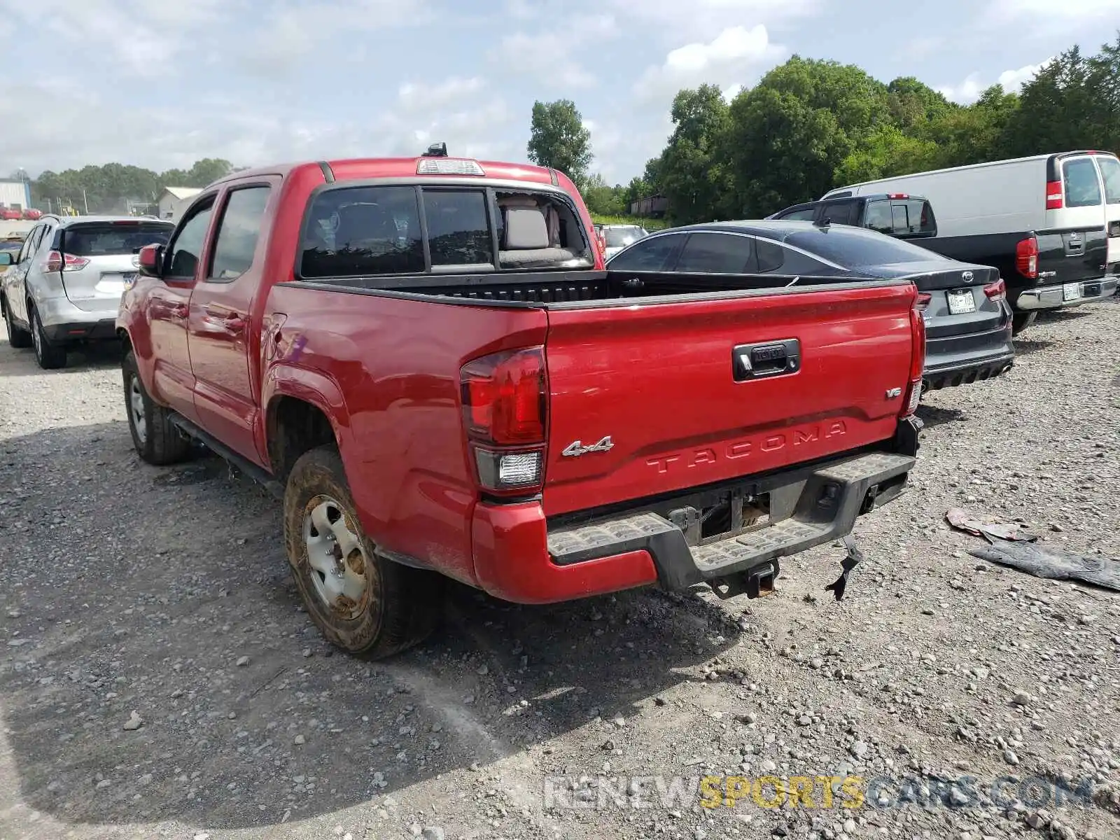 3 Photograph of a damaged car 3TMCZ5AN0MM378266 TOYOTA TACOMA 2021