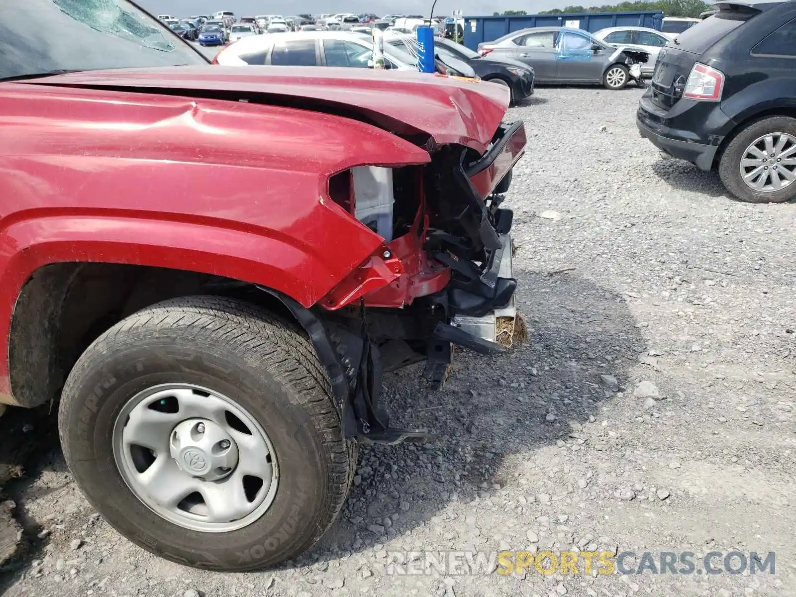 9 Photograph of a damaged car 3TMCZ5AN0MM378266 TOYOTA TACOMA 2021