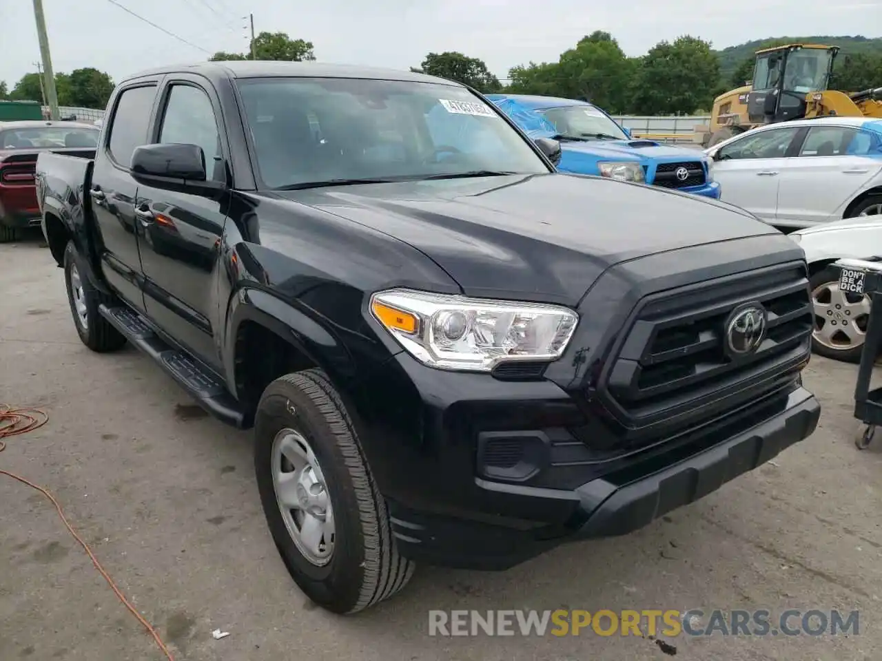 1 Photograph of a damaged car 3TMCZ5AN0MM380230 TOYOTA TACOMA 2021