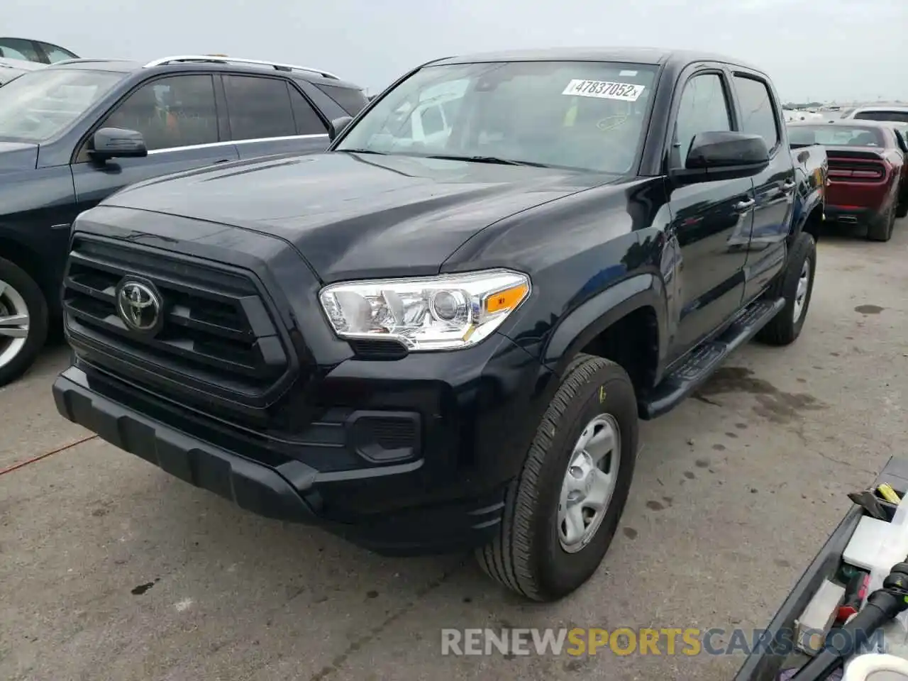 2 Photograph of a damaged car 3TMCZ5AN0MM380230 TOYOTA TACOMA 2021