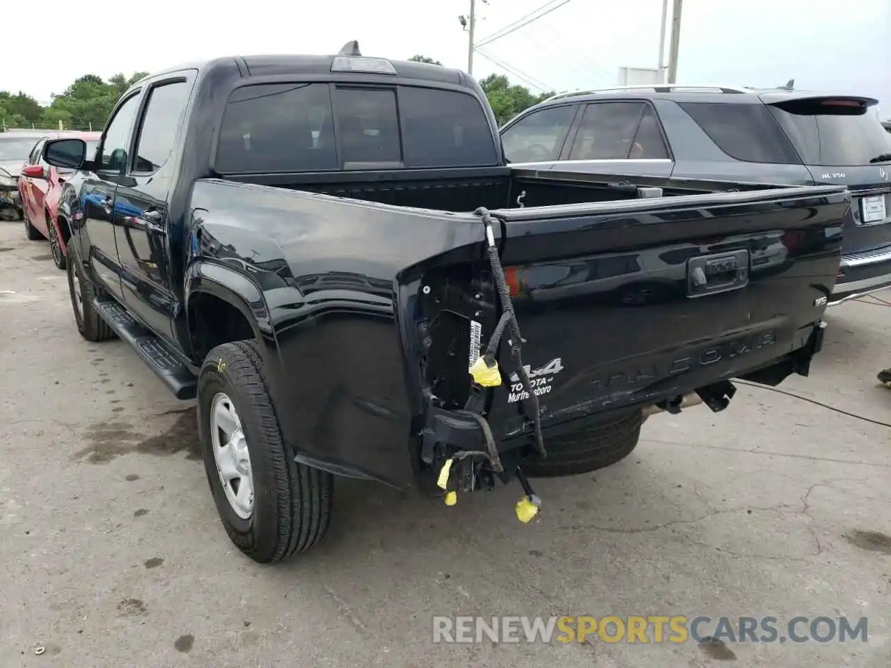 3 Photograph of a damaged car 3TMCZ5AN0MM380230 TOYOTA TACOMA 2021