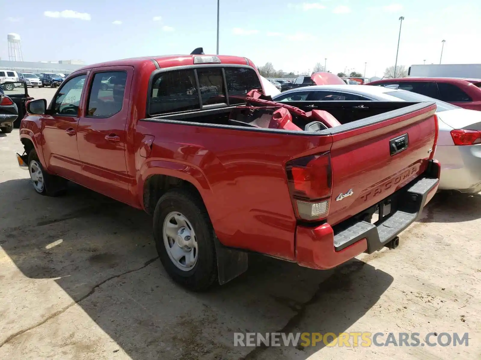 3 Photograph of a damaged car 3TMCZ5AN0MM380342 TOYOTA TACOMA 2021