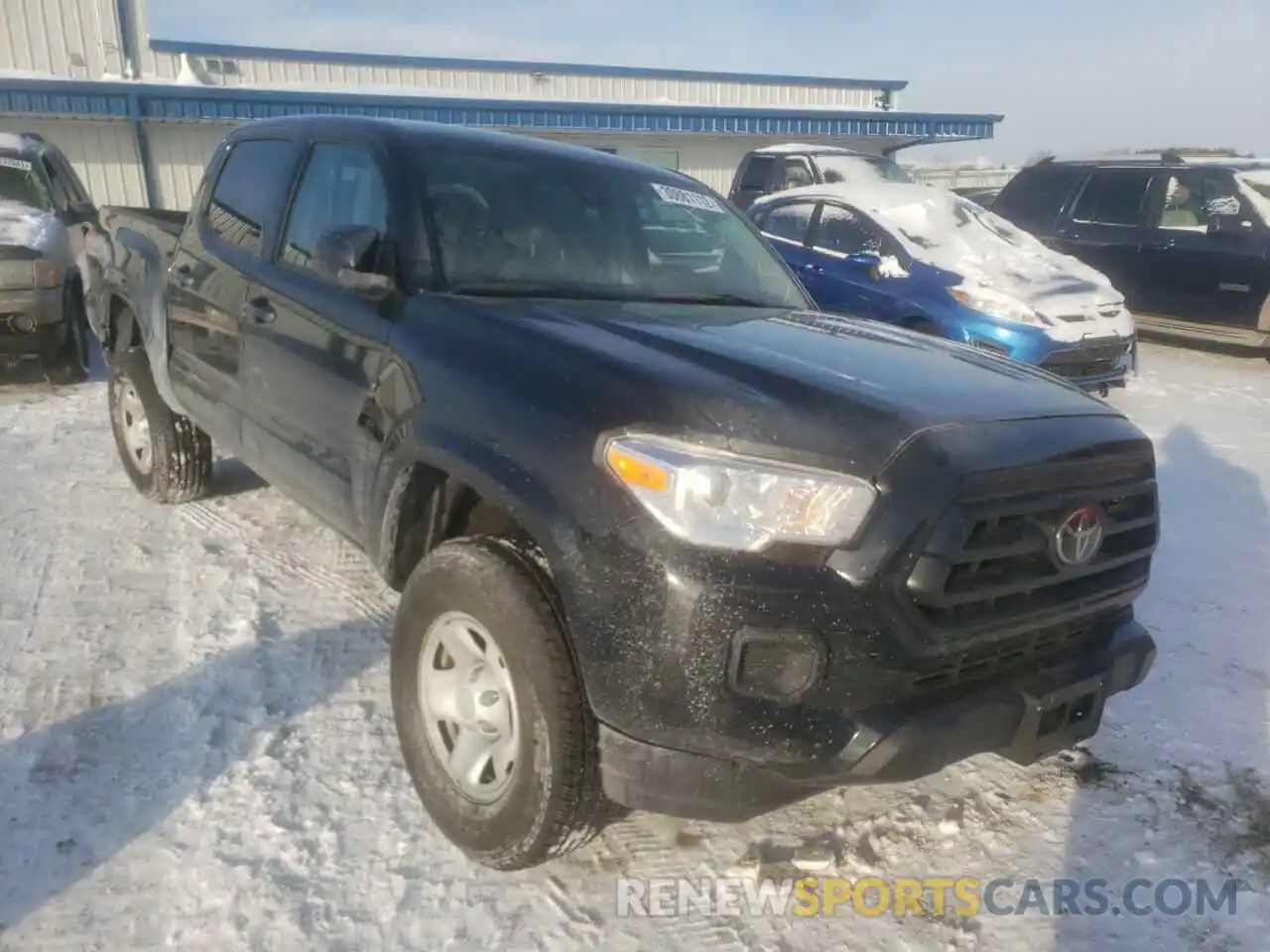 1 Photograph of a damaged car 3TMCZ5AN0MM381197 TOYOTA TACOMA 2021