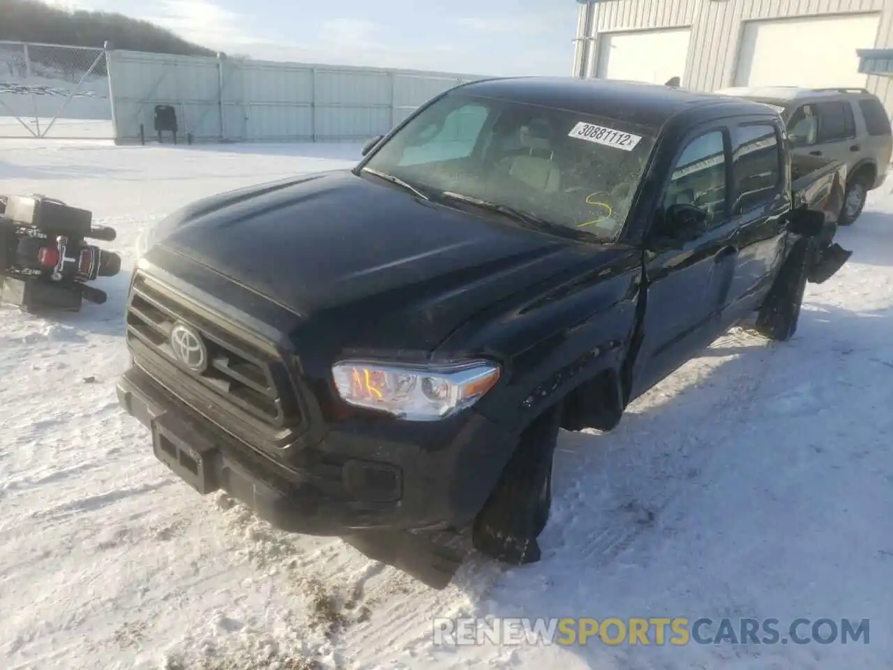 2 Photograph of a damaged car 3TMCZ5AN0MM381197 TOYOTA TACOMA 2021