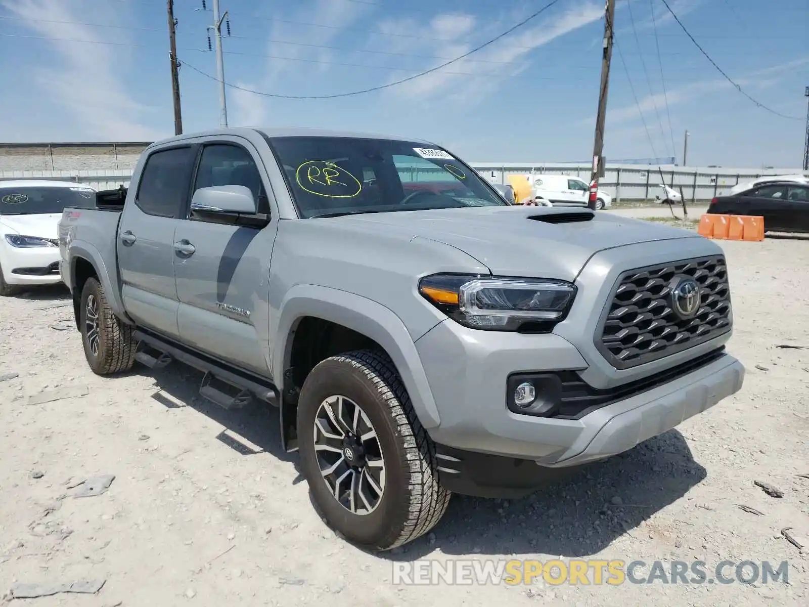 1 Photograph of a damaged car 3TMCZ5AN0MM381328 TOYOTA TACOMA 2021