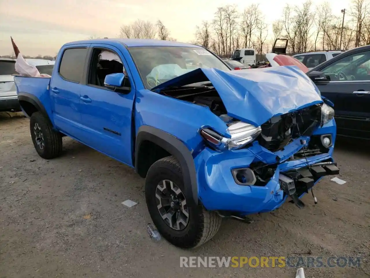 1 Фотография поврежденного автомобиля 3TMCZ5AN0MM382768 TOYOTA TACOMA 2021