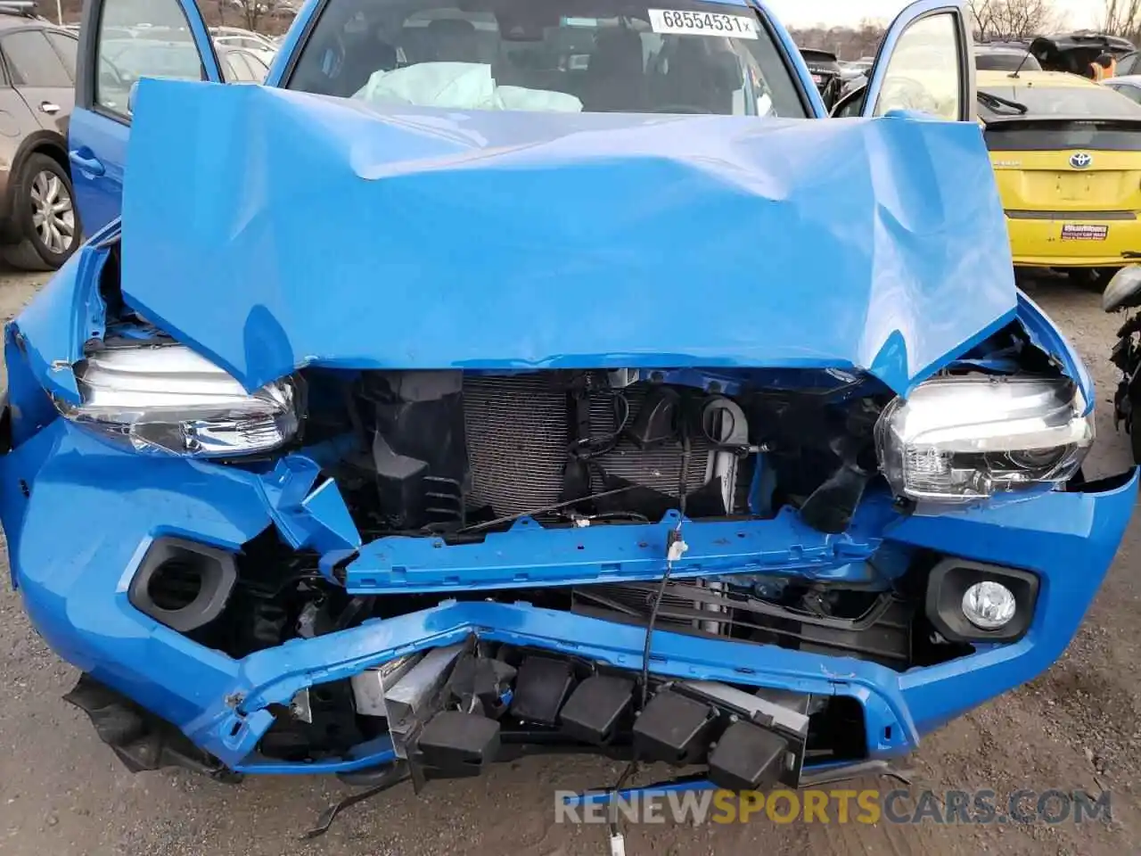 7 Photograph of a damaged car 3TMCZ5AN0MM382768 TOYOTA TACOMA 2021