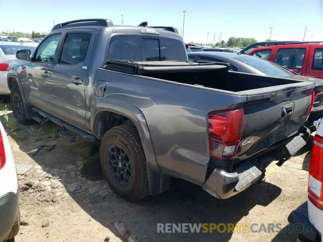 3 Photograph of a damaged car 3TMCZ5AN0MM383662 TOYOTA TACOMA 2021