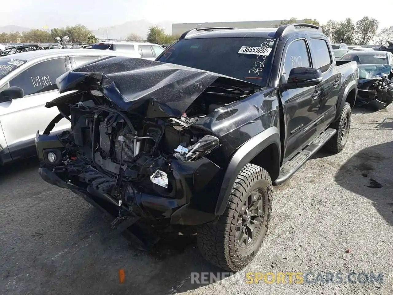 2 Фотография поврежденного автомобиля 3TMCZ5AN0MM389574 TOYOTA TACOMA 2021