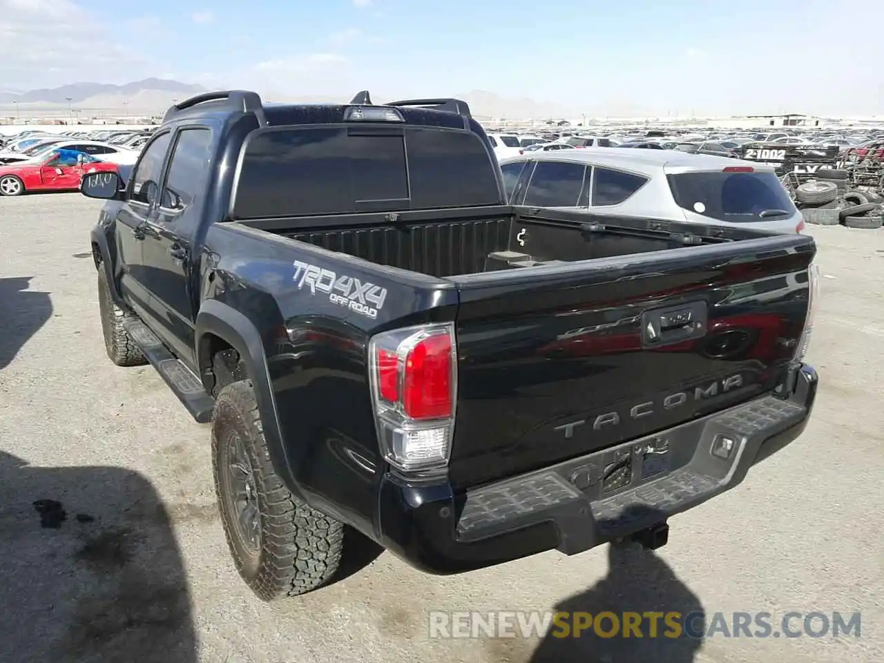 3 Photograph of a damaged car 3TMCZ5AN0MM389574 TOYOTA TACOMA 2021