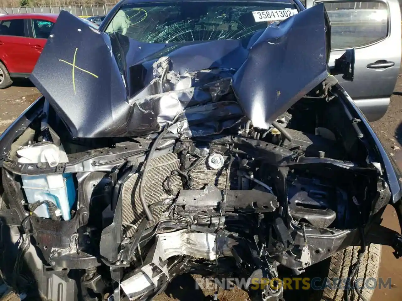 7 Photograph of a damaged car 3TMCZ5AN0MM391986 TOYOTA TACOMA 2021