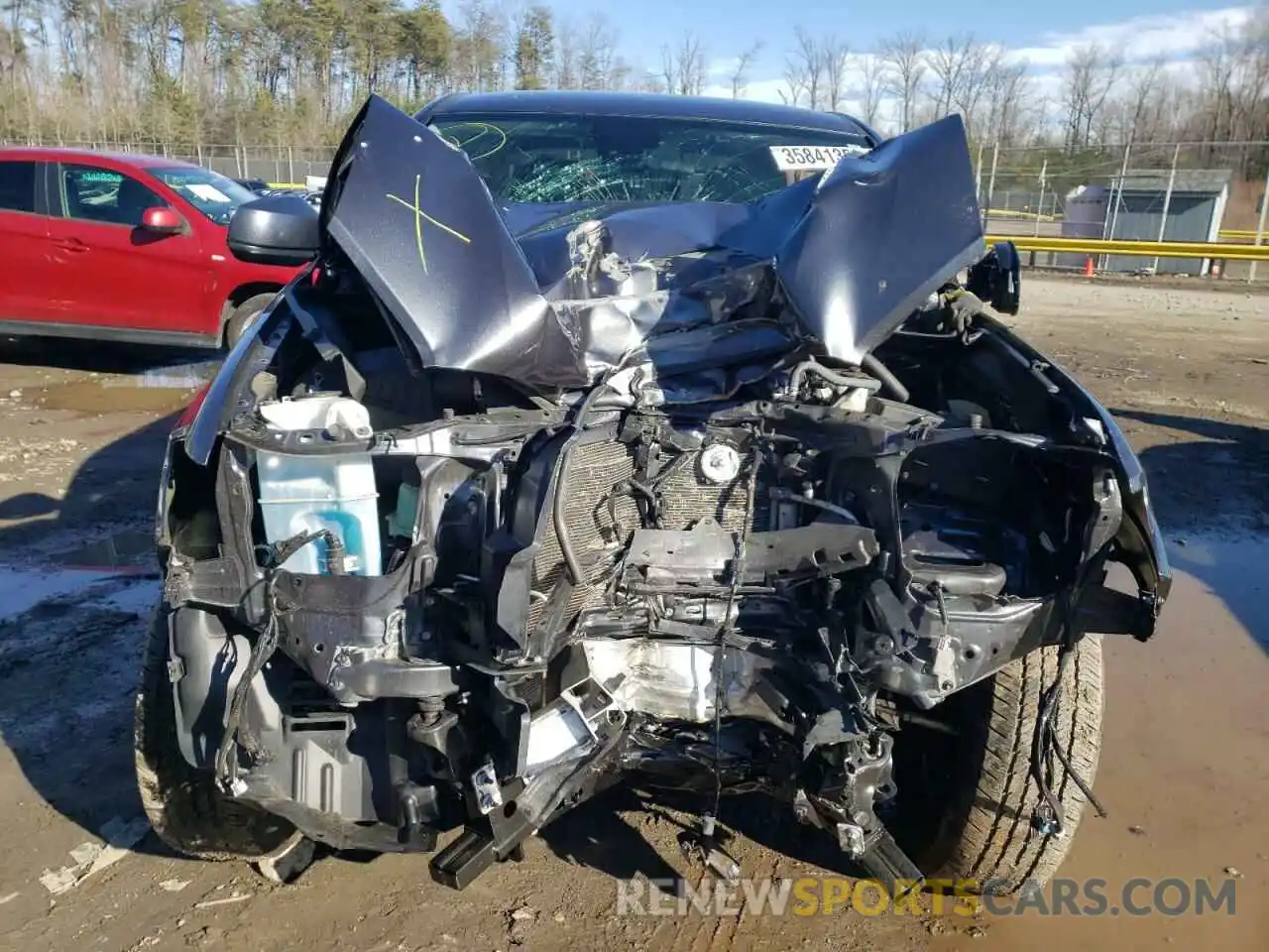 9 Photograph of a damaged car 3TMCZ5AN0MM391986 TOYOTA TACOMA 2021