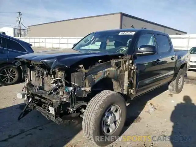 2 Photograph of a damaged car 3TMCZ5AN0MM392457 TOYOTA TACOMA 2021